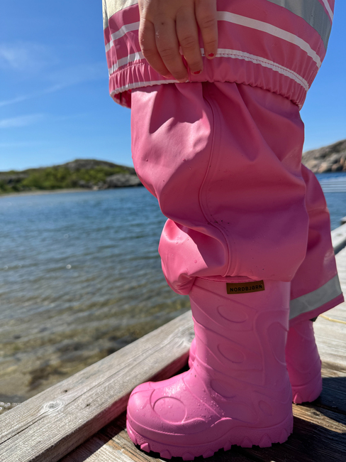 Nordbjørn Blizz Light Gummistøvler, Azalea Pink