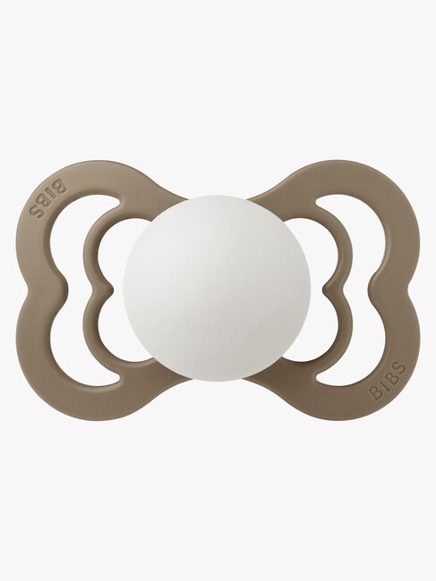 BIBS Supreme Smokk Silikon Str. 2, Dark Oak Glow