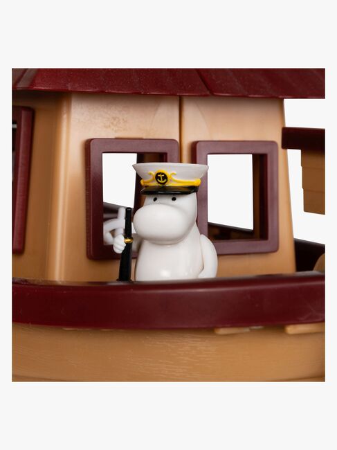 Mummitrollet Haffsårkestern Båt med 1 Figurer