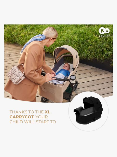 Kinderkraft YOXI 2-in-1 Duovogn, Pure Black