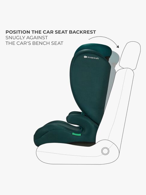Kinderkraft I-SPARK i-Size Beltestol, Green