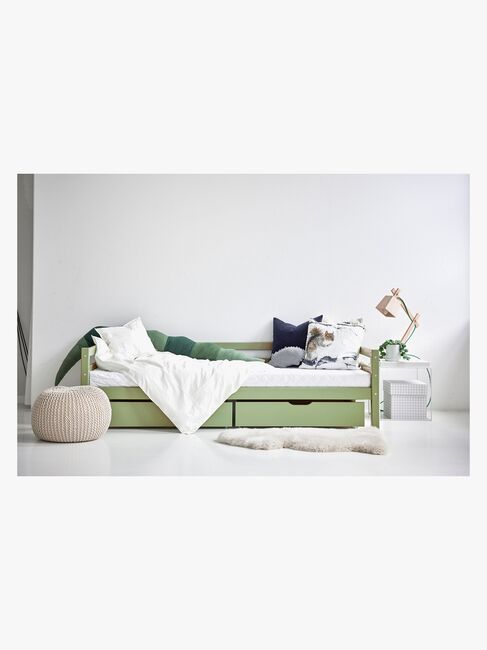 Hoppekids Enkeltseng ECO Dream 90x200 cm, Pale Green