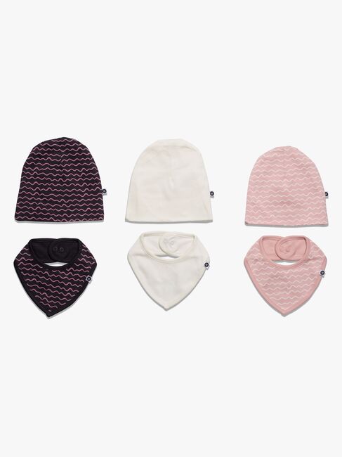 MiniMys Lue & Tøysmekke 6-pack Yarn, Silver Pink