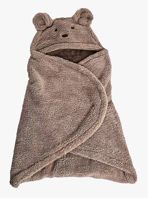 Mini Dreams Bjørn Svøpeteppe, Brun