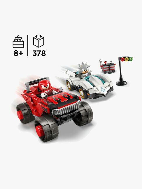 LEGO Sonic 77118 Silvers bil mot Knuckles' monstertruck