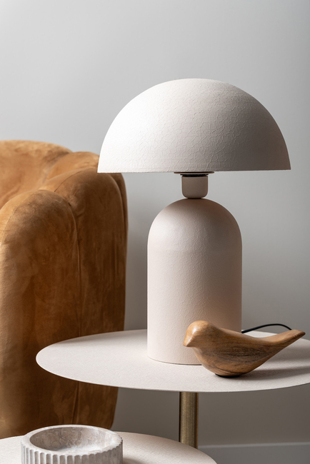 PresentTime Boaz Large Bordlampe, Warm Grey