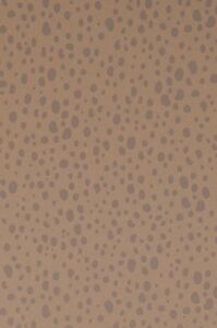 Majvillan Tapet Animal Dots, Soft Brown