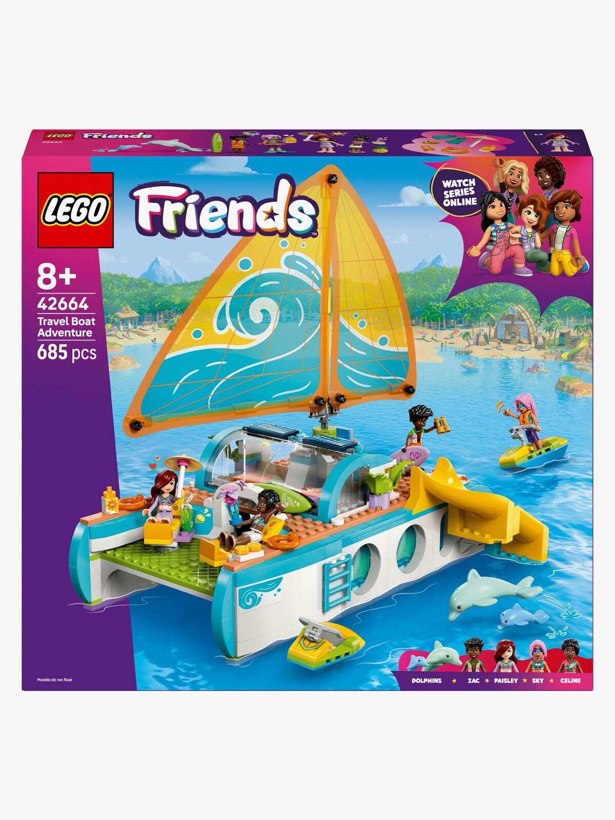LEGO Friends 42664 Seilbåteventyr