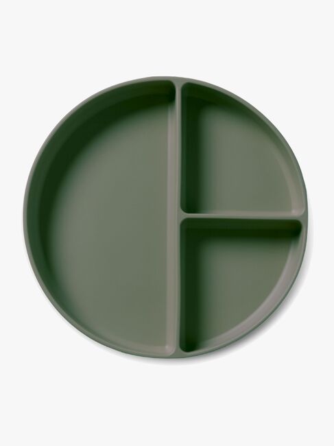 nuuroo Mingo Delt Tallerken Silikon, Dusty Green