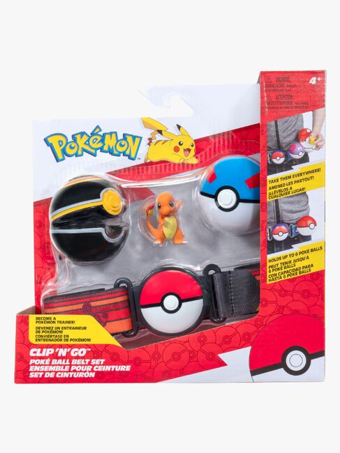 Pokémon Clip 'N' Go Belte Lekesett Charmander med Poké-ball