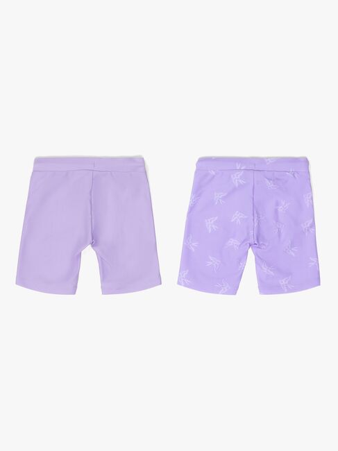 Petite Chérie Atelier Azura UV-shorts 2-pack, Lavender