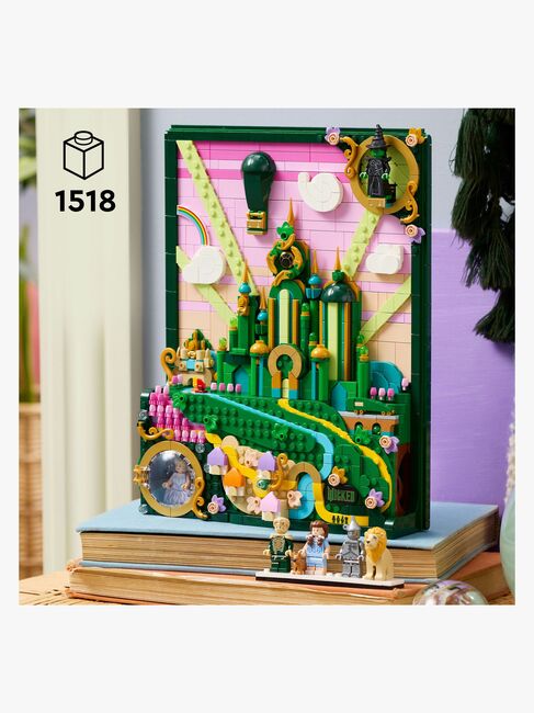 LEGO Wicked 75685 Emerald City-veggkunst