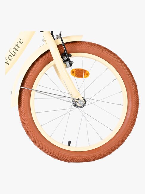 Volare Ashley Sykkel 18 Tommer, Hvit