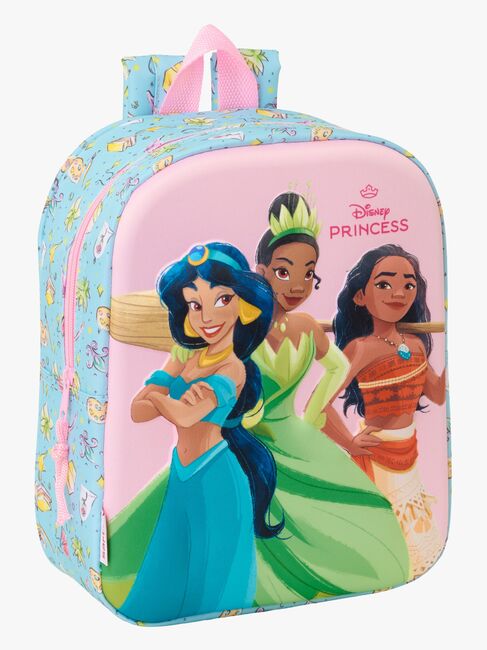 Disney Princess 3D Mini Ryggsekk 6L, Rosa/blå
