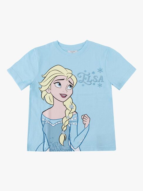 Disney Frozen T-skjorte, Lyseblå