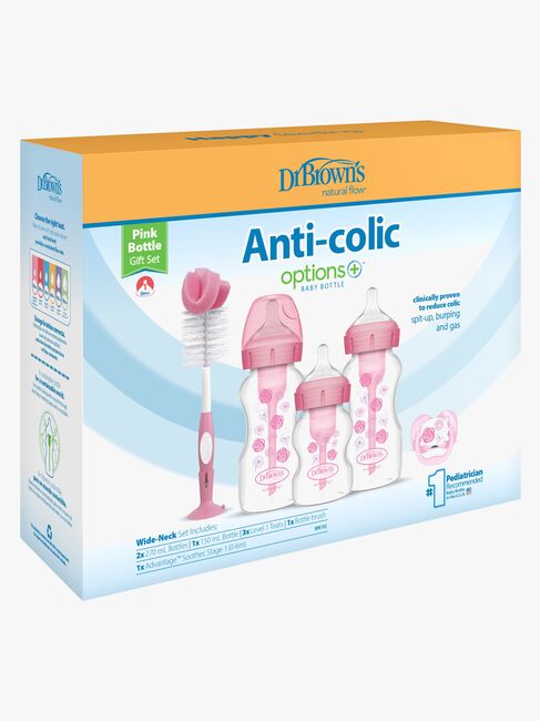 Dr. Brown's Wide Neck Options+ Gavesett, Rosa