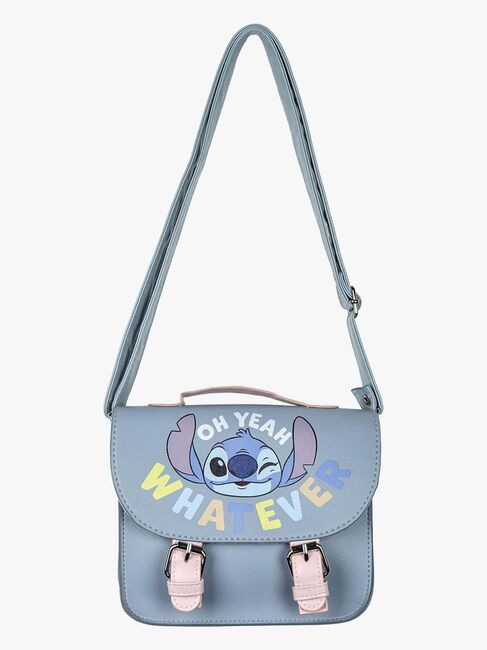 Disney Stitch Satchel Skulderveske, Lyseblå