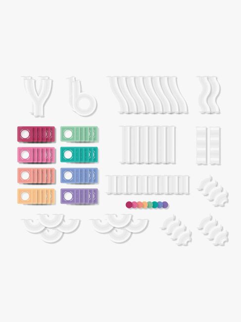 Connetix Magnetiske Byggeklosser Pastel Ball Run Pack 106 Deler