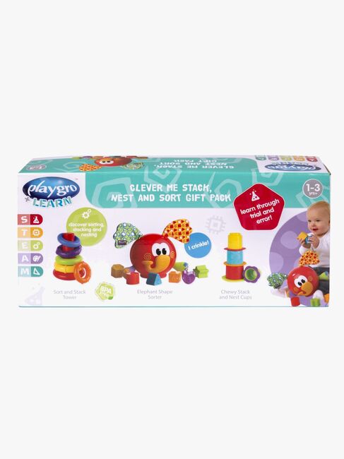 PlayGro Clever Me Stack Sort And Nest Stableleke