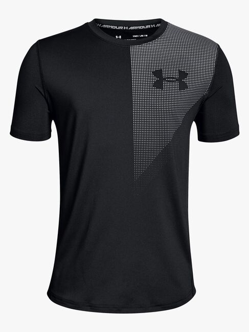 Under Armour Raid SS T-skjorte, Black