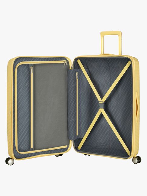 American Tourister Soundbox Spinner Trillekoffert 97L, Pastel Yellow