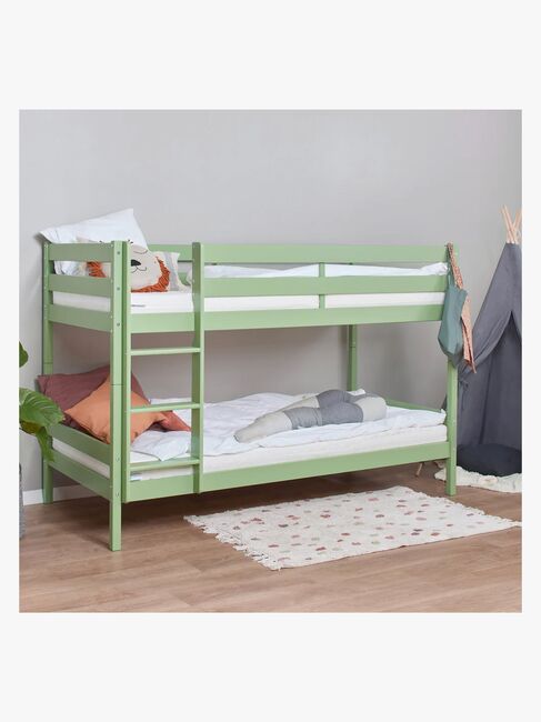 Hoppekids ECO Comfort Køyeseng 90x200, Lysegrønn