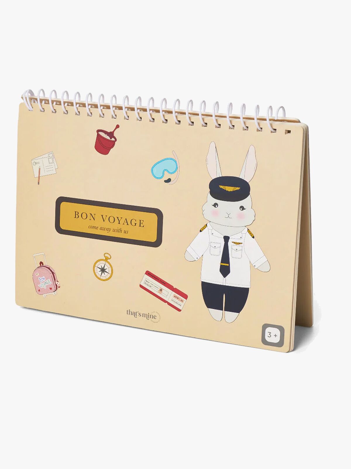 That's Mine Vannmalingsbok Bon Voyage