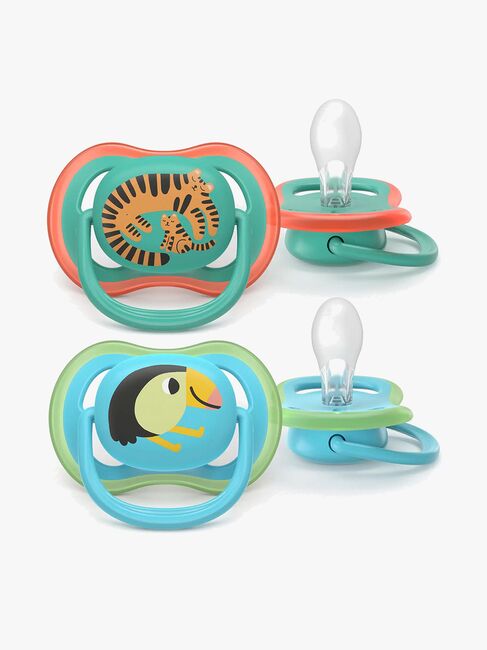 Philips Avent Ultra Air-smokk 6-18 m, 2-pakning, blå/turkis