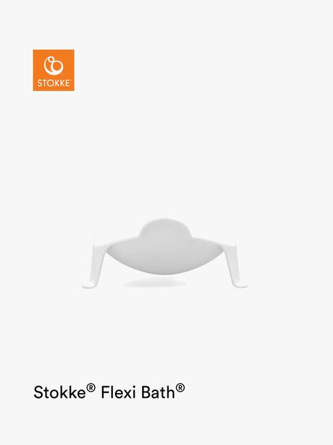 Stokke Flexi Bath Badestøtte, White