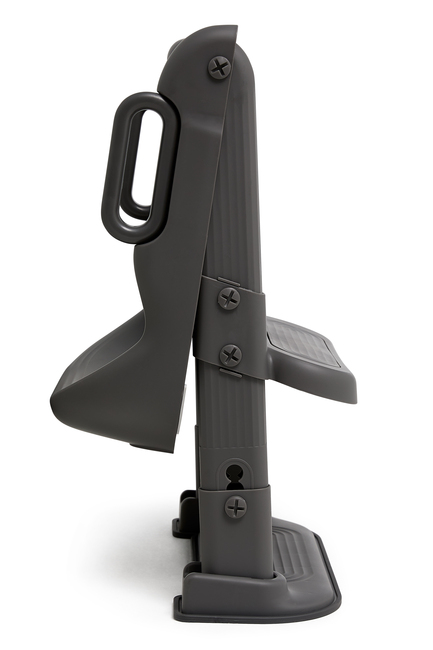 Beemoo CARE Assist Toalettsete med Stige, Deep Grey