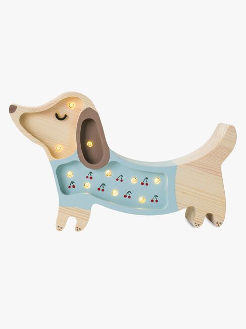 Little Lights Lampe Hundevalp, Blå