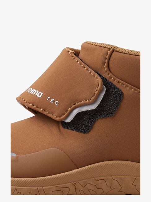 Reima Hyppii Barefoot WP Sneakers, Cinnamon Brown