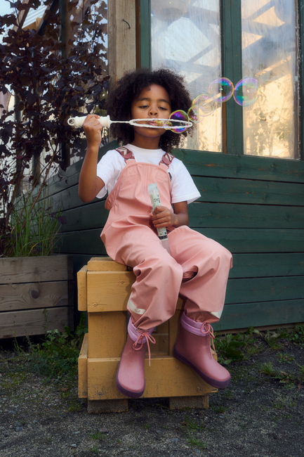 Viking Alv Barefoot Gummistøvler, Pink