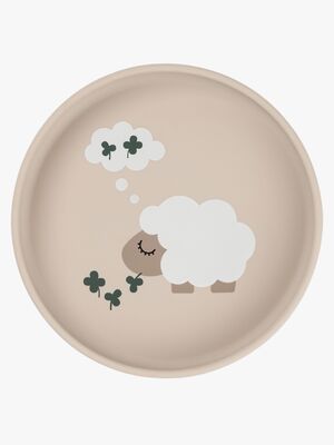 Done By Deer Tiny Farm Tallerken Stick & Stay, Sand