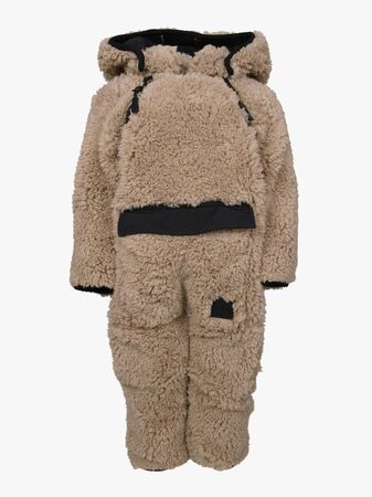 Lindberg Kläppen Fleecedress, Beige