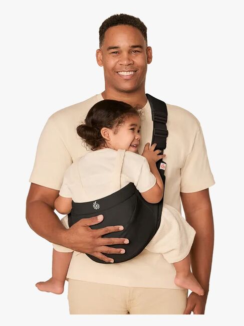 Ergobaby Upsie Sling Bæresele, Onyx Black