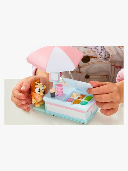 Bluey Iskremvogn Lekesett med Bingo-figur
