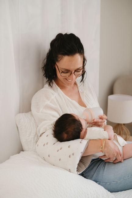 Tinéo Armpuff for Amming, Hvit/Beige