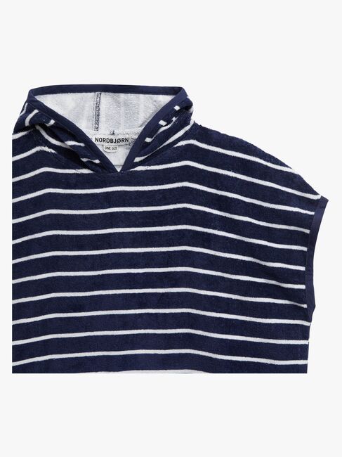 Nordbjørn Skrea Badeponcho, Navy Stripe