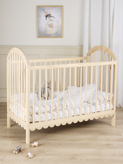 Alice & Fox Dune Sprinkelseng inkl. BabyMatex Fresh Madrass 60x120, Natural Wood