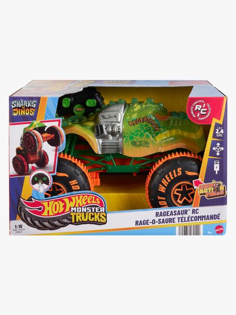 Hot Wheels Monster Trucks Dino Radiostyrt Bil 1:15