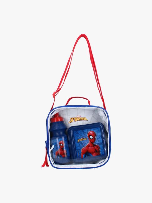 Marvel Spider-Man Matboks & Flaske Sett, Blå