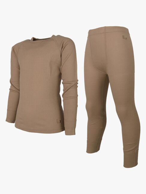 Lindberg Rib Merino Superundertøy Merinoull, Beige