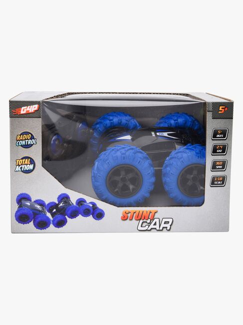 G4P Stunt Car V2 Radiostyrt Bil, Svart/Blå