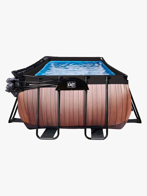 EXIT Bassengsett med Kuppel 540x250x100 cm, Tre