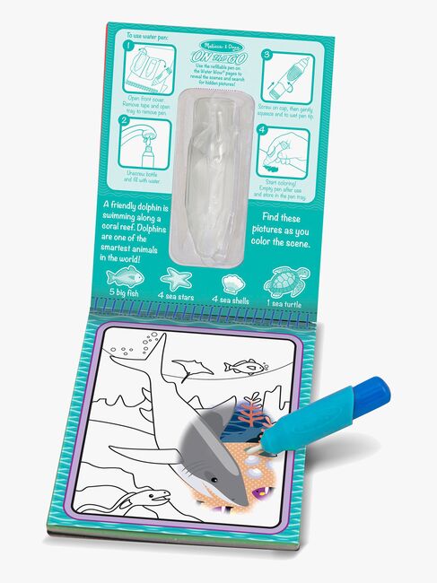 Melissa & Doug Water Wow! Fargeleggingsbok Hav
