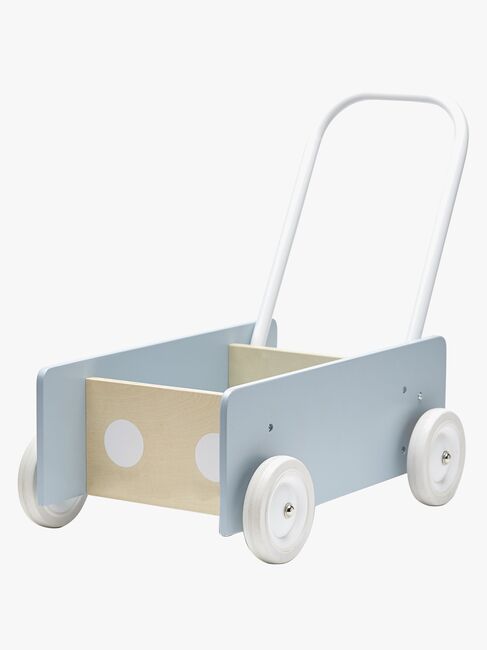 Kids Concept Lære-Å-Gå-Vogn, Blå