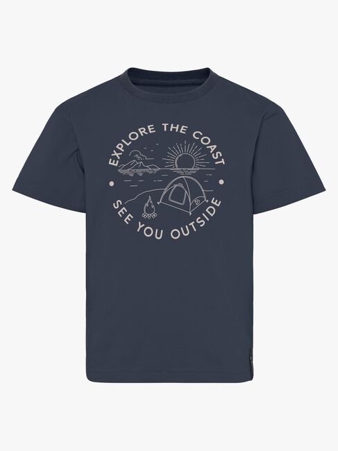 Didriksons Mynta T-skjorte, Marineblå