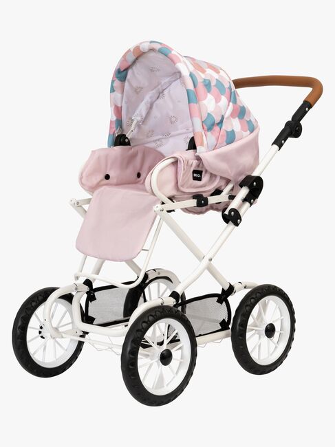 BRIO 24891375 Dukkevogn Kombi, Rosa