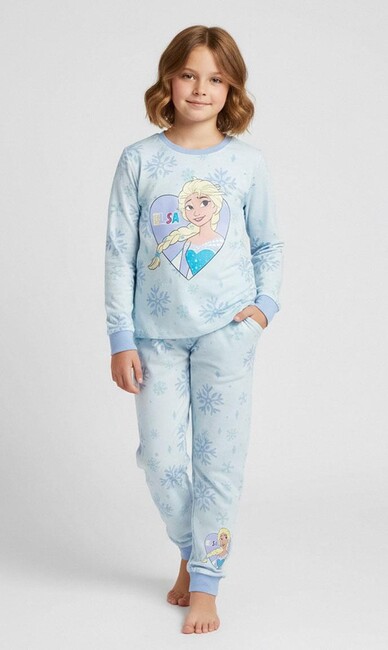Disney Frozen Pysjamas, Lyseblå